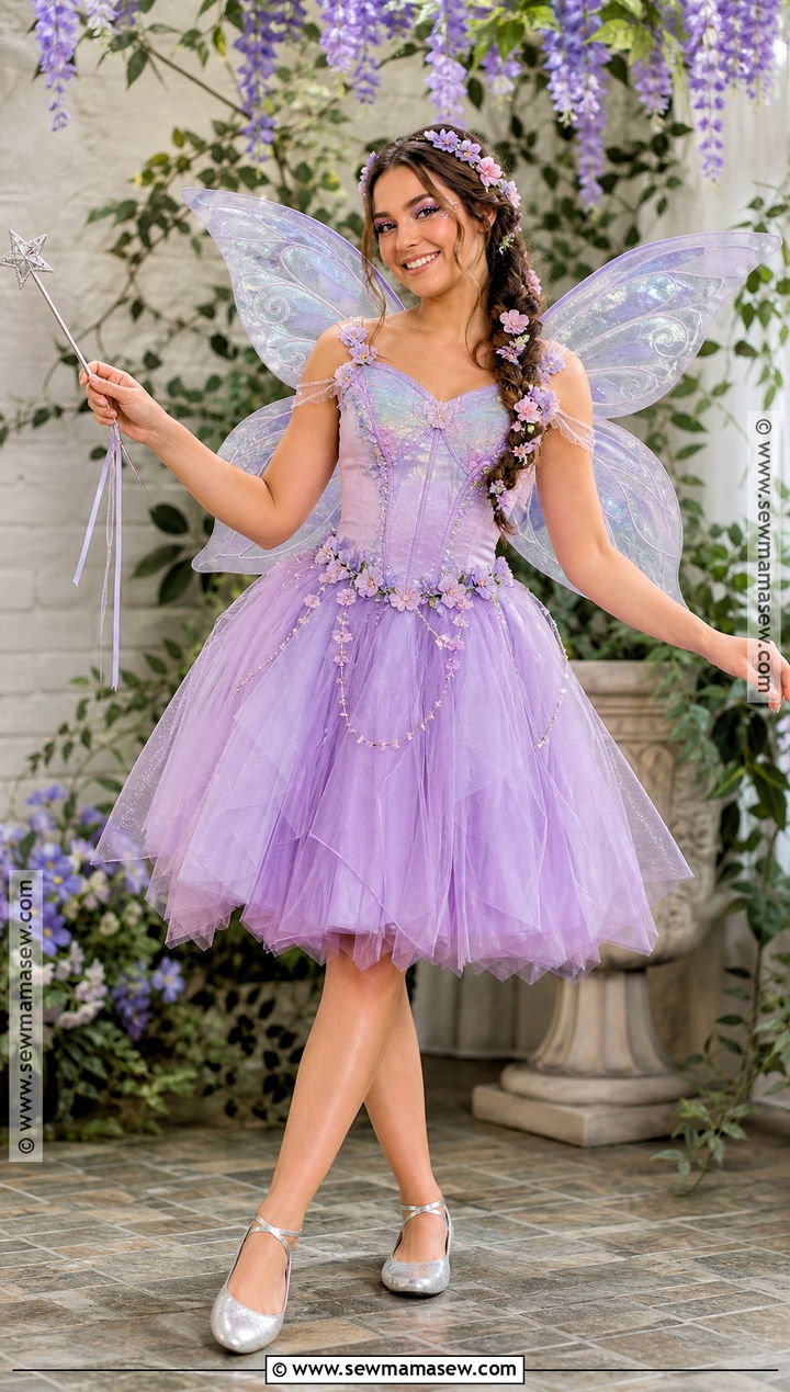 Basic Fairy Costume With Tulle Skirt - 35 basic halloween costume ideas