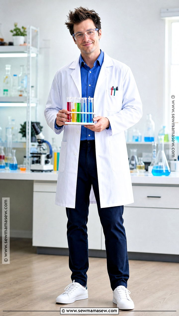 Basic Scientist Costume With Lab Coat - 35 basic halloween costume ideas