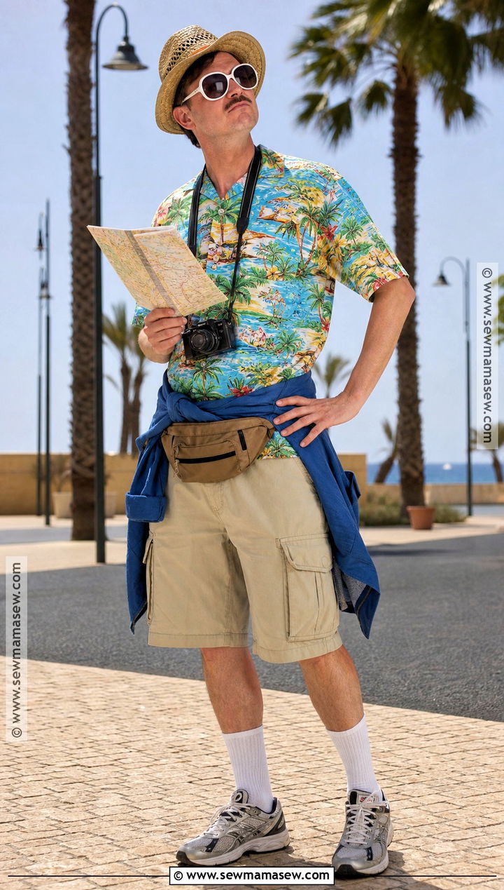 Basic Tourist Costume With Vacation Clothes - 35 basic halloween costume ideas