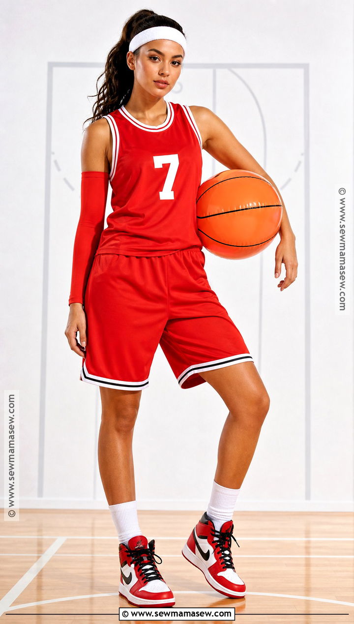 Basketball Player Costume With Headband - 30 sports costume ideas