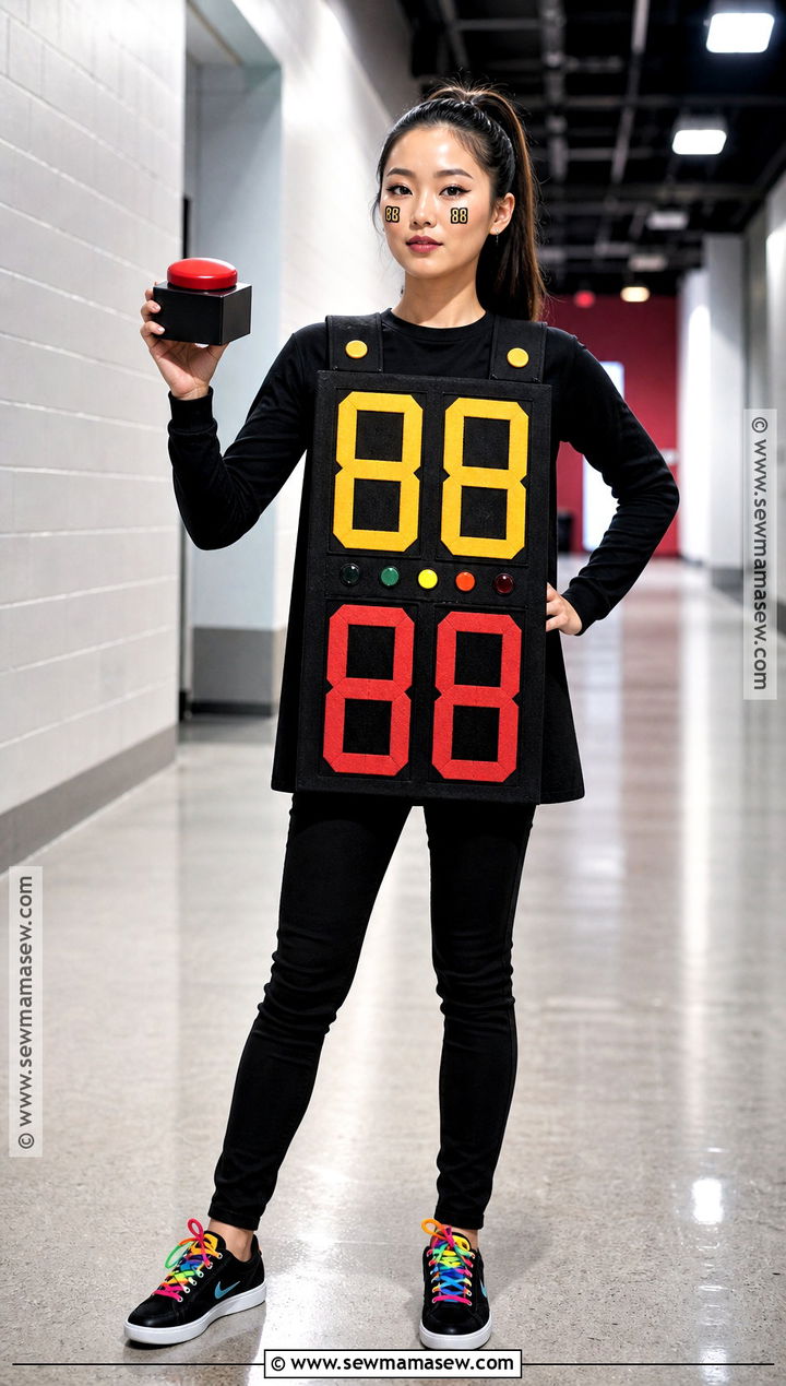 Basketball Scoreboard Costume - 30 basketball costume ideas