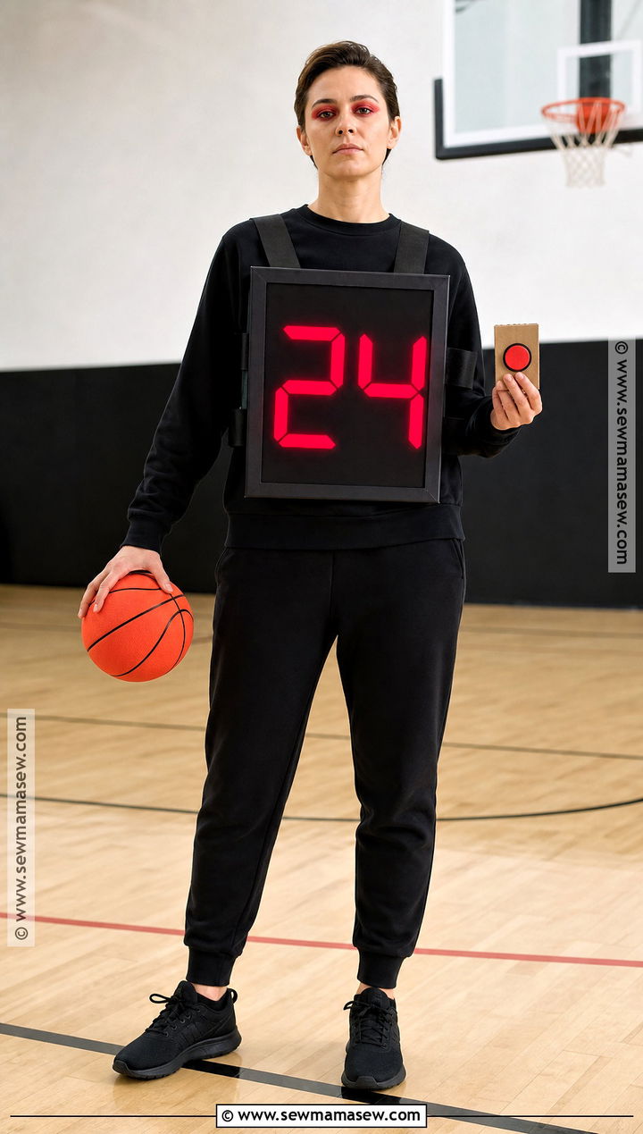 Basketball Shot Clock Costume - 30 basketball costume ideas