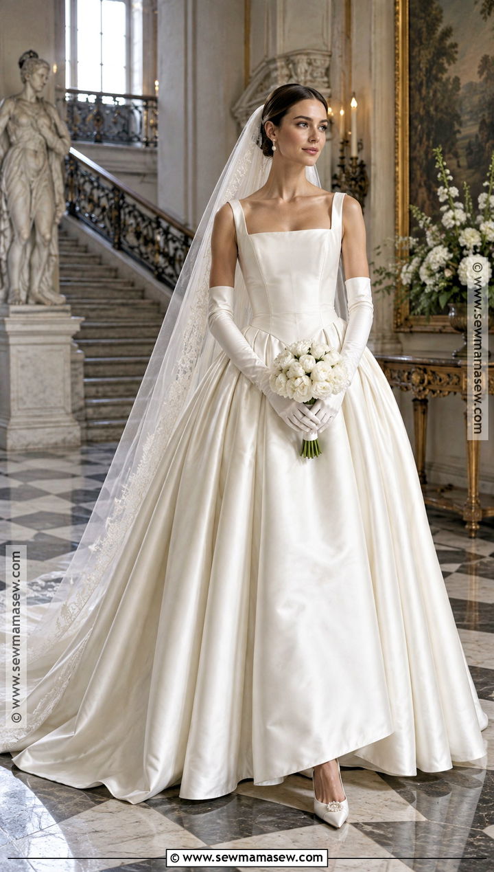 Basque Waist November Wedding Dress - 25 november wedding dress ideas