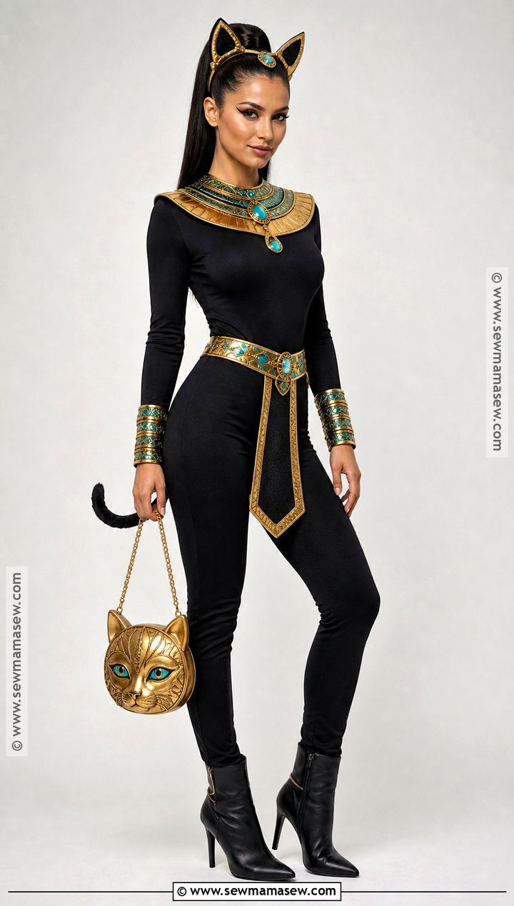 Bastet Cat Goddess Costume - 35 Goddess Halloween Costume Ideas