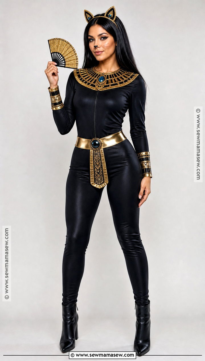 Bastet Cat Goddess Costume - 30 Egypt Costume Ideas for Women