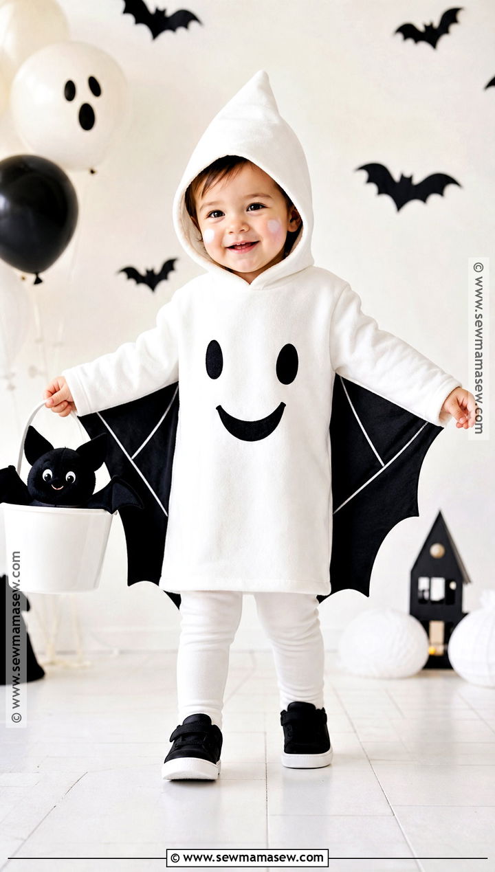 Bat Wing Toddler Ghost Costume - 30 toddler ghost costume ideas