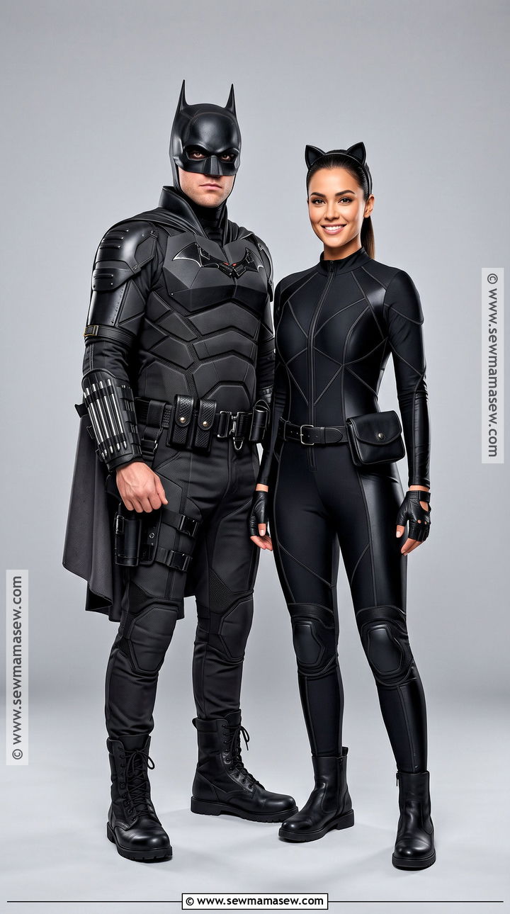 Batman And Catwoman Couple Costume - 30 super hero couple costumes