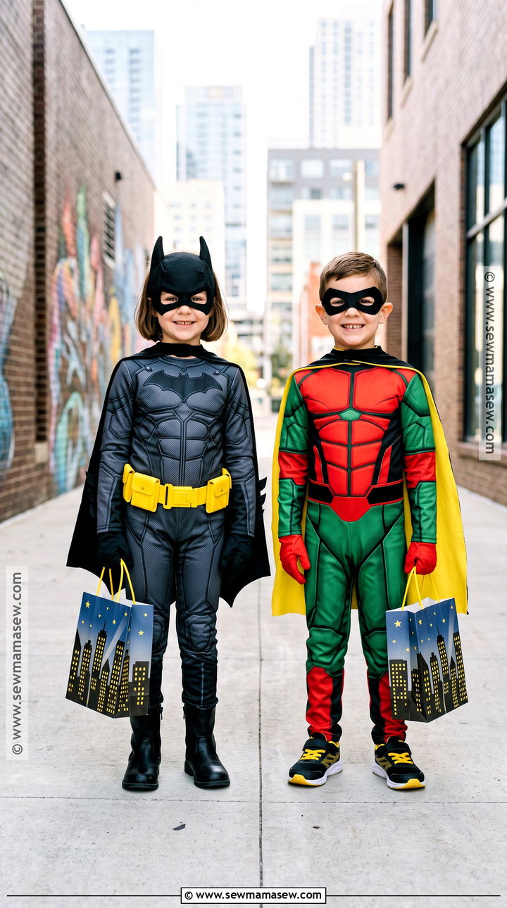 Batman And Robin Twins Costume - 30 twins costume ideas