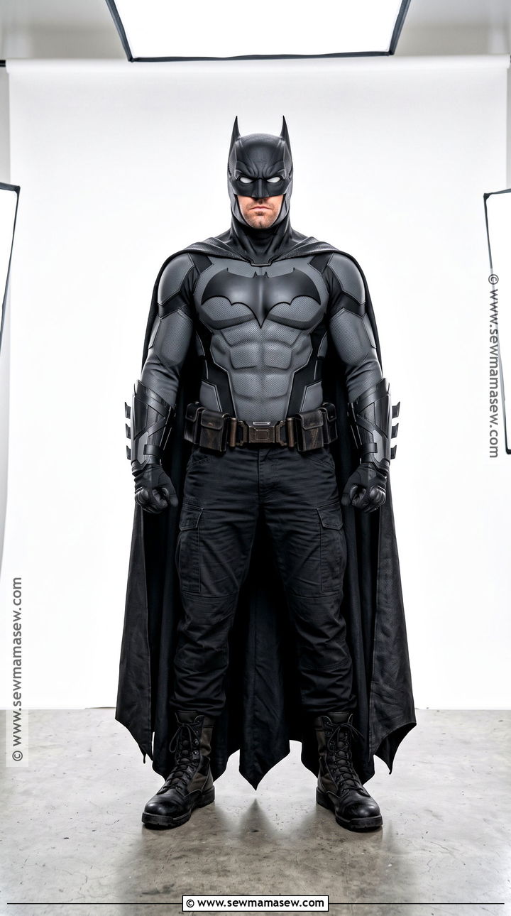Batman Costume With Black Cape - 40 superhero costume ideas