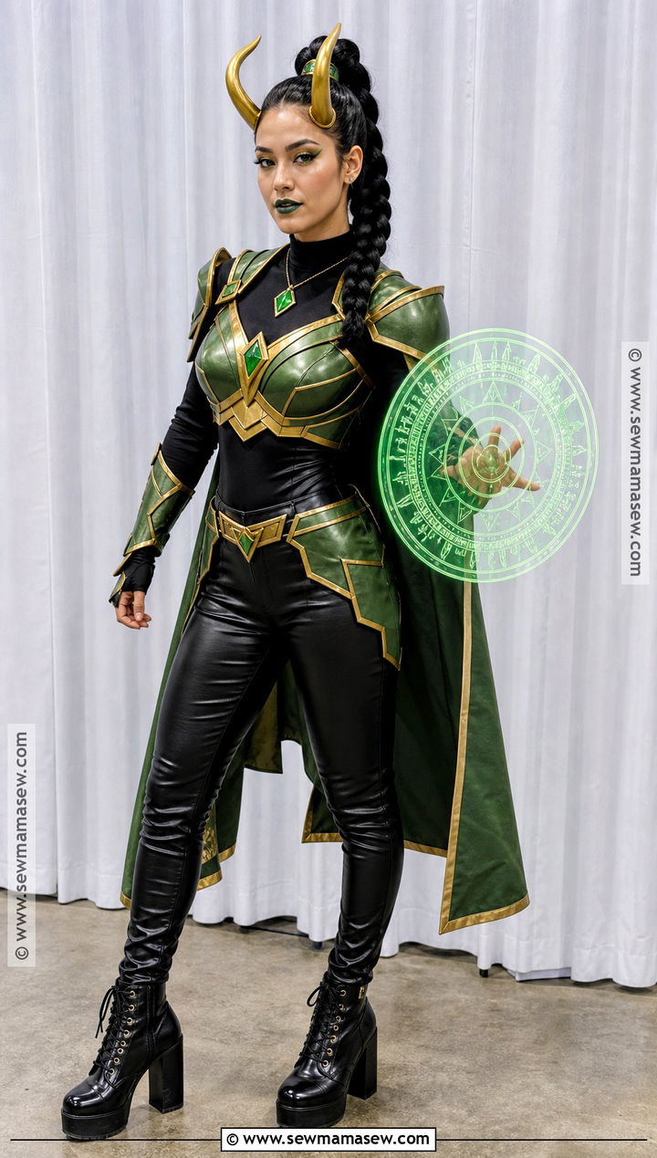 Battle Armor Lady Loki Cosplay With Gold Chest Plate - 30 lady loki cosplay ideas