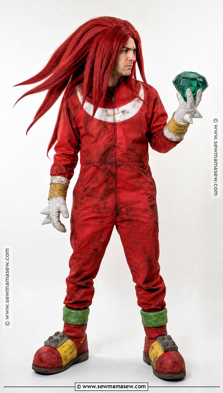 Battle Damaged Knuckles Cosplay - 30 knuckles cosplay ideas