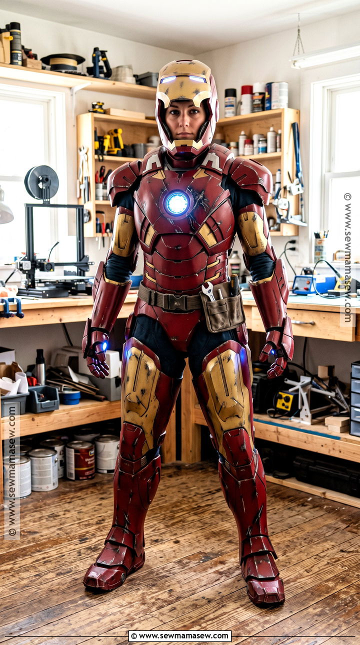 Battle Worn Iron Man Costume - 30 Iron Man Costume Ideas for Women