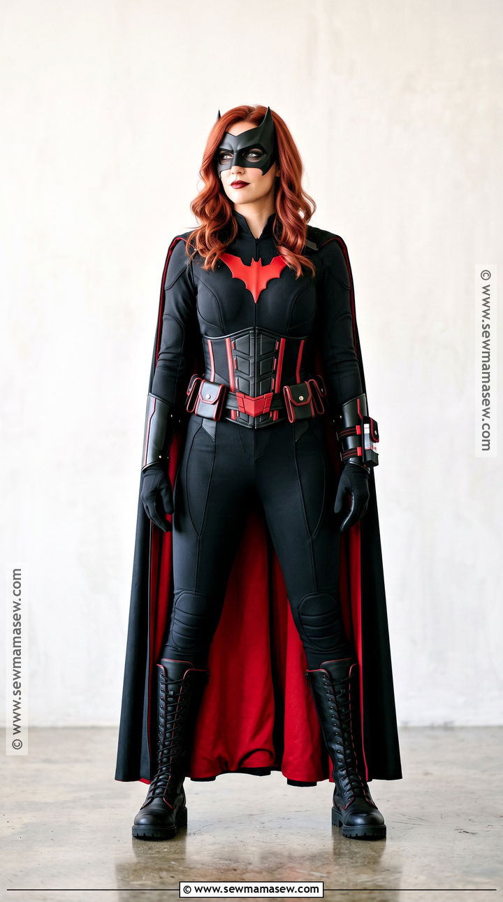 Batwoman Costume With Corset Belt - 40 Batwoman Costume Ideas