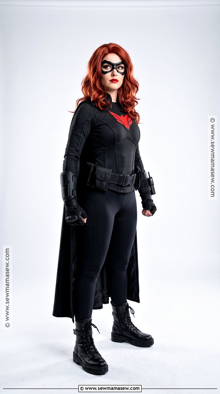 Batwoman Costume With Platform Boots - 40 Batwoman Costume Ideas