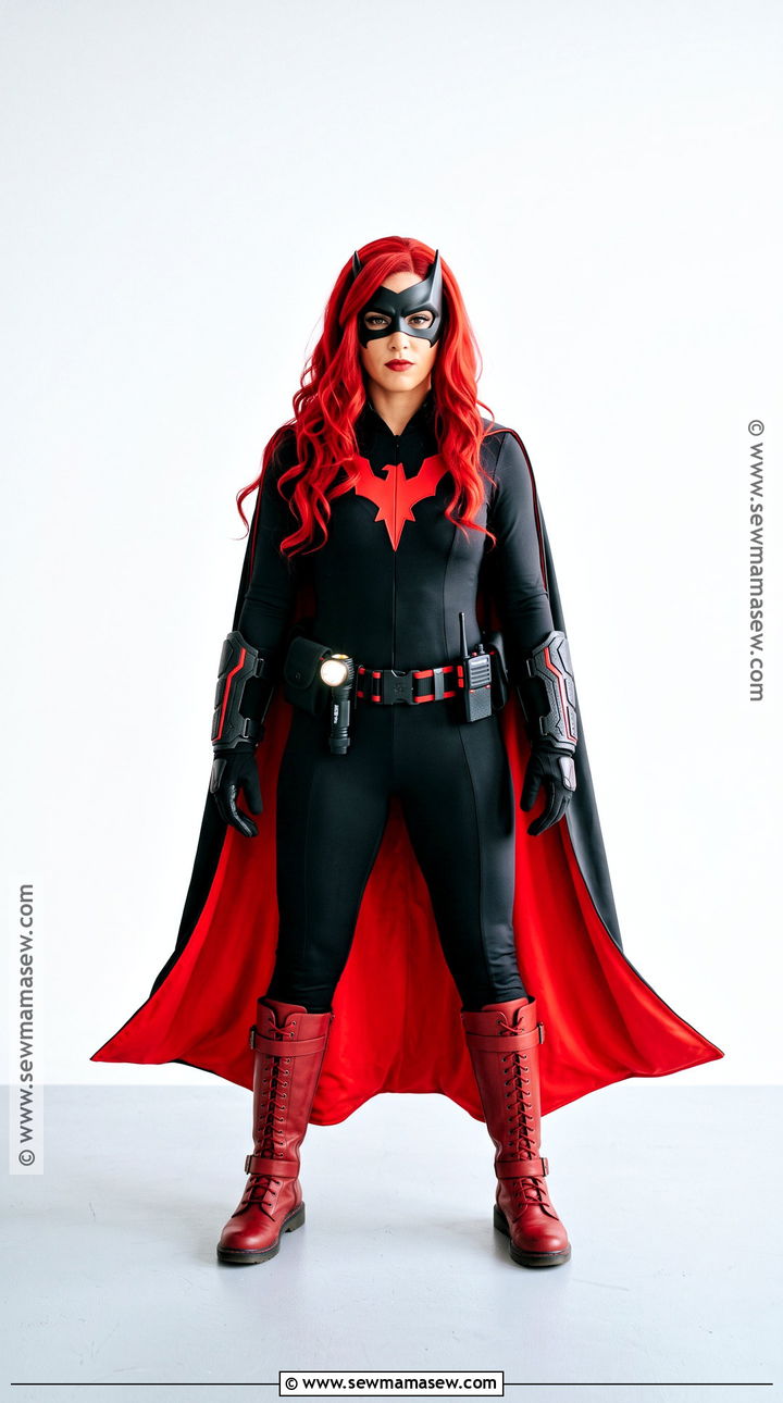 Batwoman Costume With Red Boots - 40 Batwoman Costume Ideas