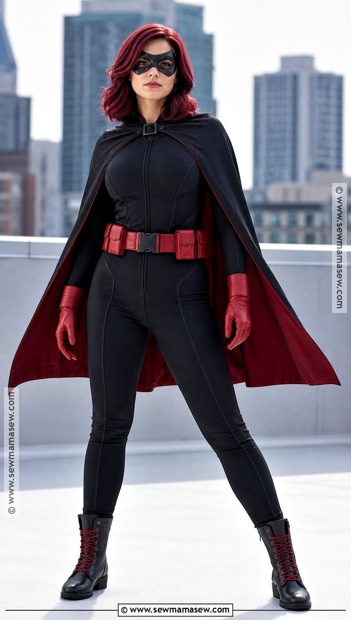 Batwoman Costume With Red Wig - 30 dark red hair halloween costumes