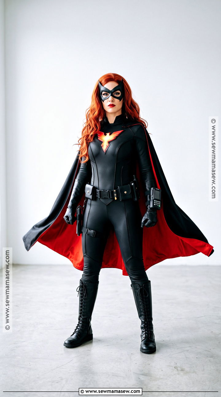 Batwoman Costume With Red Wig - 40 Batwoman Costume Ideas