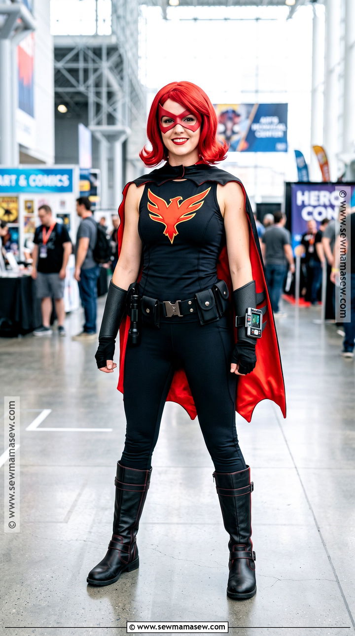 Batwoman Costume With Short Cape - 40 Batwoman Costume Ideas