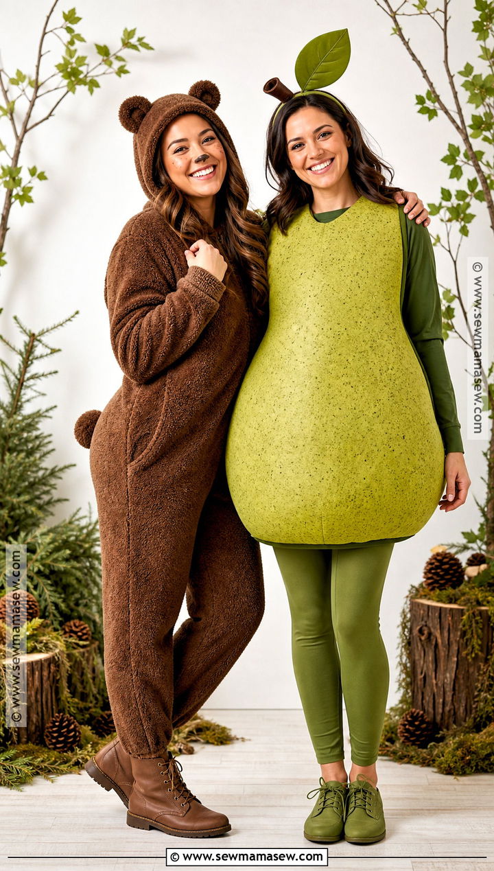 Bear And Pear Rhyming Costume - 30 Rhyming Costumes