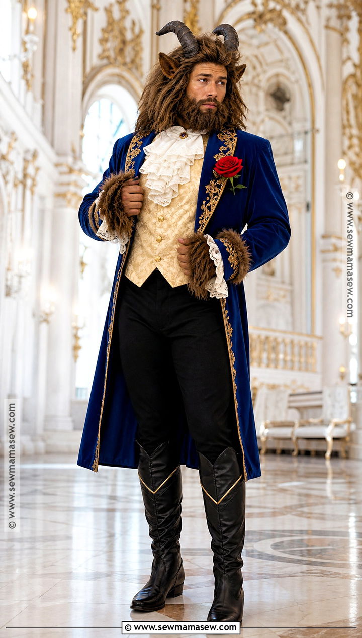 Beast Blue Ballroom Costume - 40 Beauty And The Beast Costume Ideas