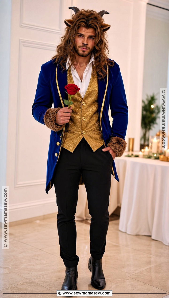Beast Easy DIY Costume - 40 Beauty And The Beast Costume Ideas