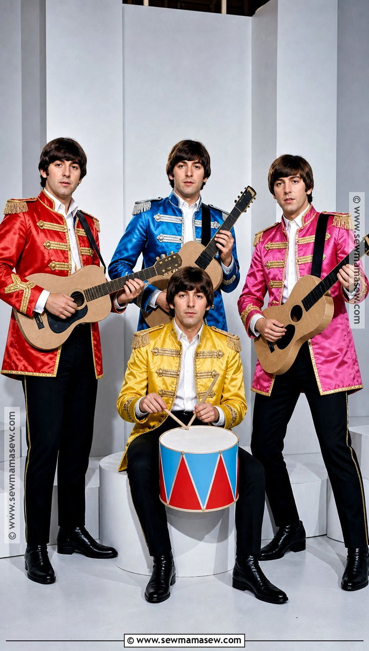 Beatles Group Costume - 35 4 people costume ideas