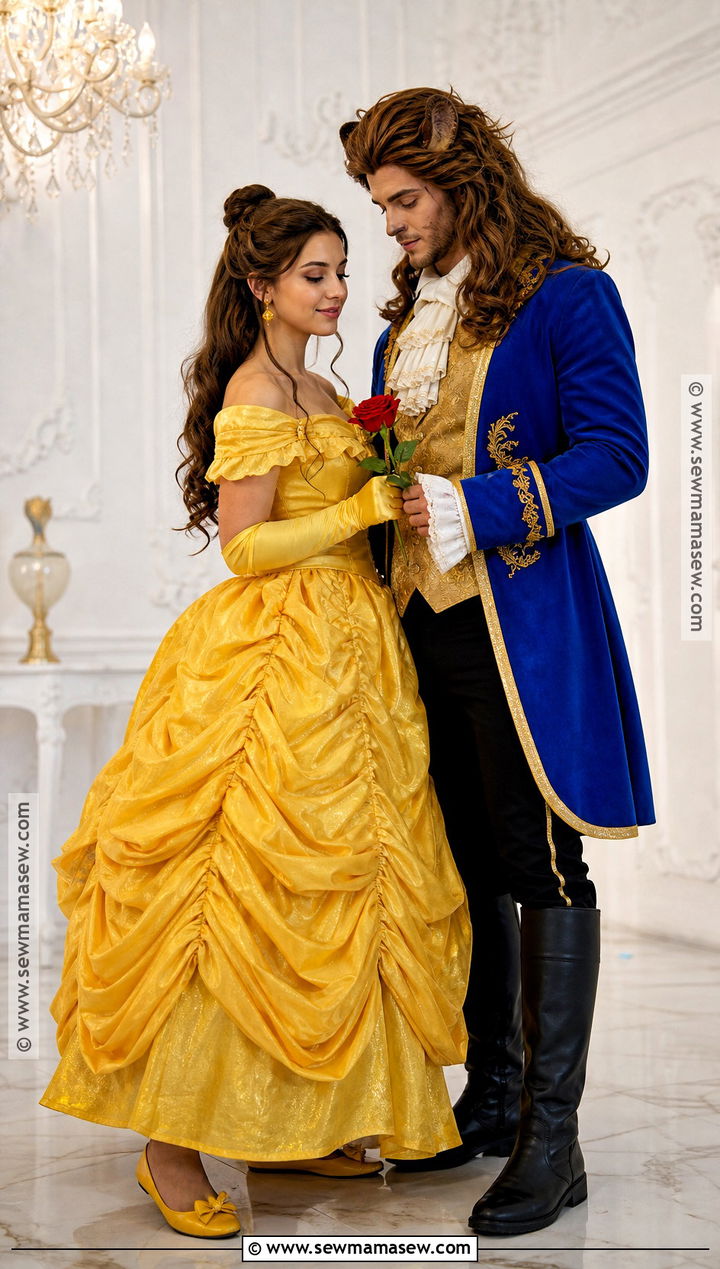 Beauty And Beast Couple Costume - 50 couples costume ideas