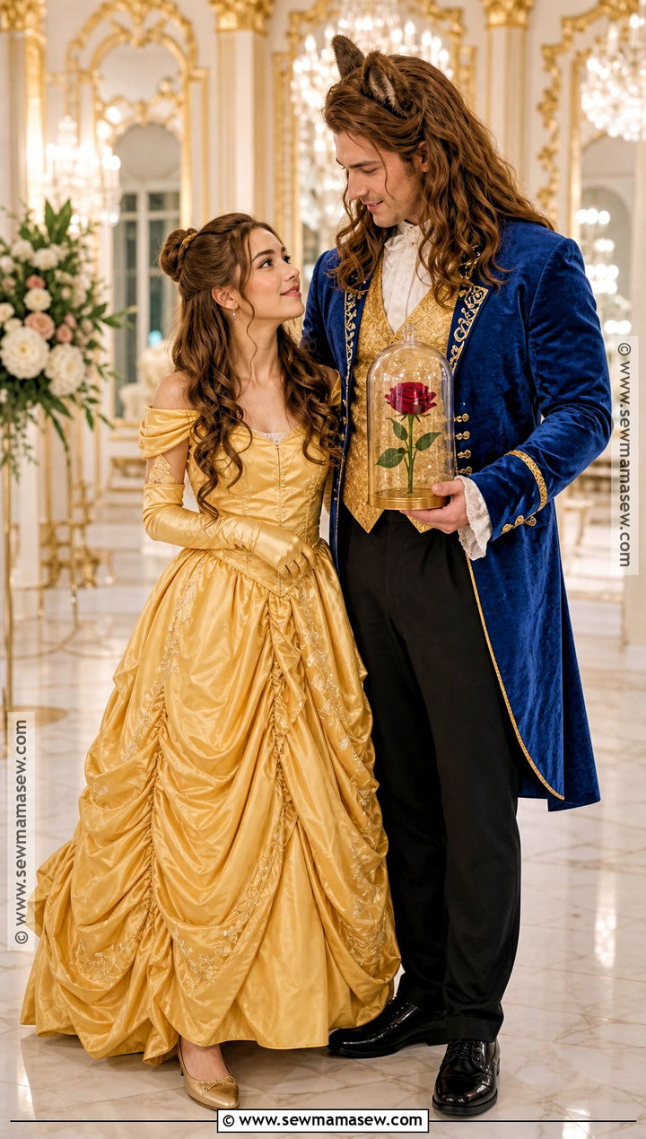 Beauty And The Beast Couples Costume - 35 cute couples costumes for halloween