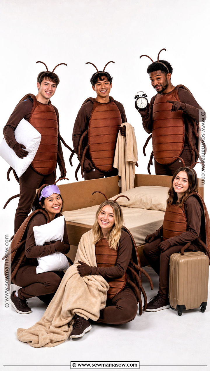 Bed Bug Infestation Group Costume - 30 Bed Bug Halloween Costume Ideas