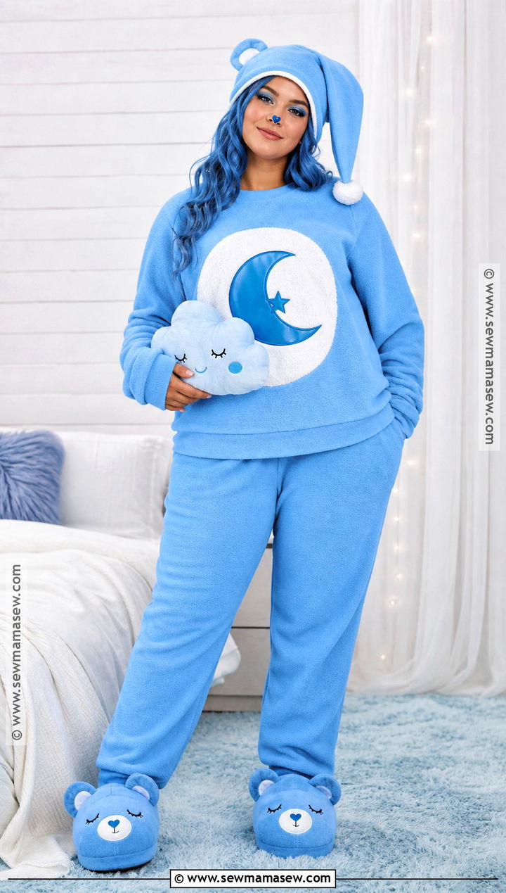 Bedtime Bear Costume With Moon Badge - 30 care bears halloween costume ideas