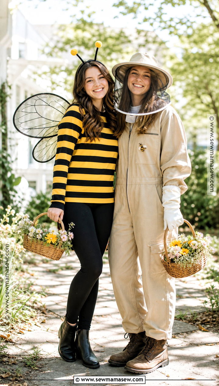 Bee And Beekeeper Best Friend Costume - 30 best friends costumes