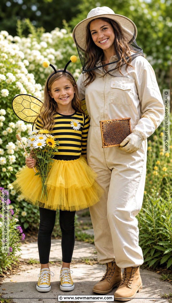 Bee And Beekeeper Costume - 30 halloween costumes for 2 for girls