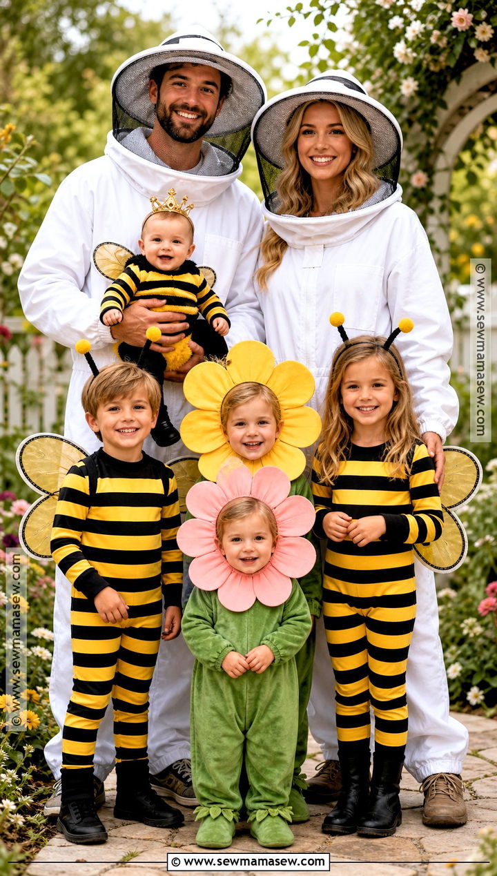 Bee And Beekeeper Family Costume - 45 family costume ideas