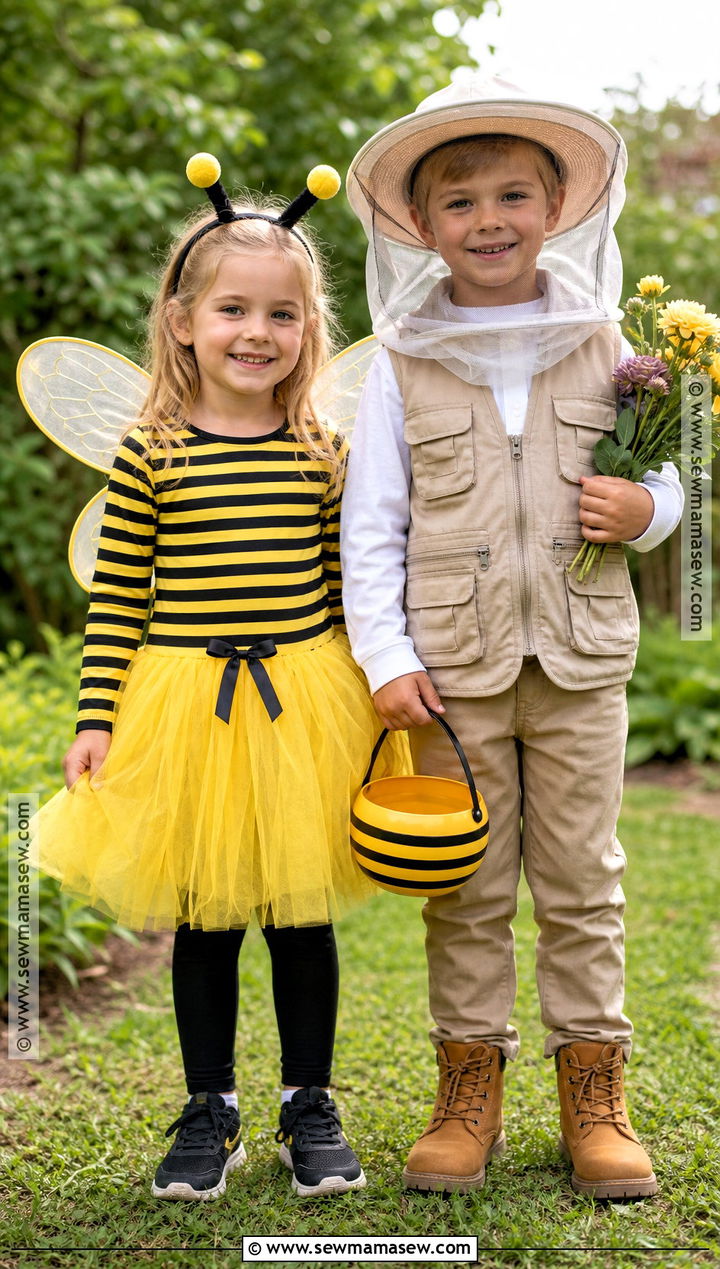 Bee And Beekeeper Sibling Costume - 30 sibling costumes brother sister