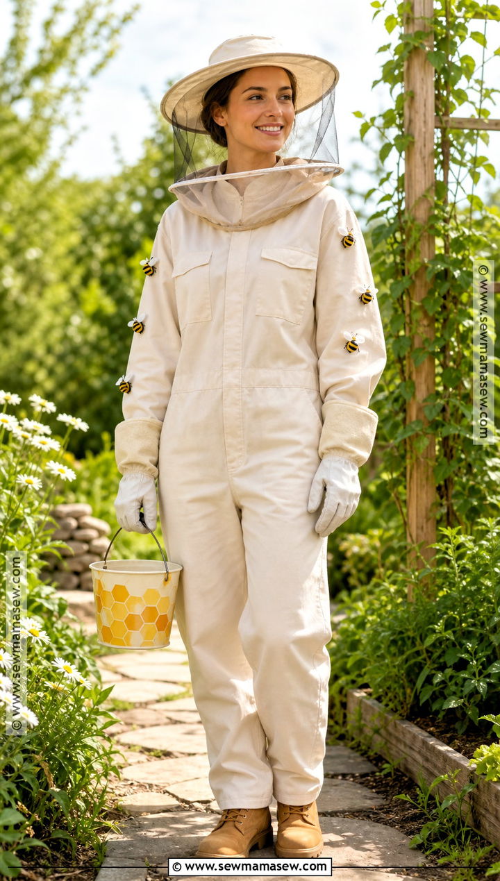 Beekeeper Costume With Bee Accessories - 30 costume for halloween ideas