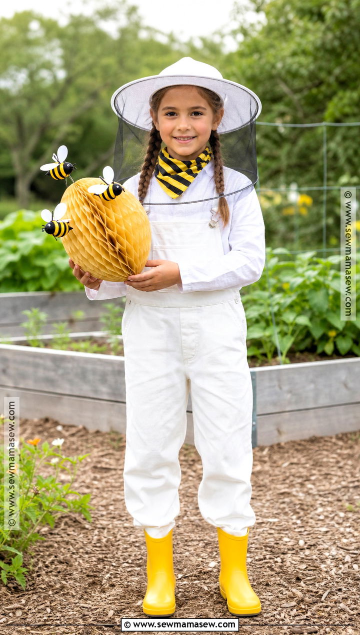 Beekeeper Farmer Costume - 30 farmer dress up day at school ideas