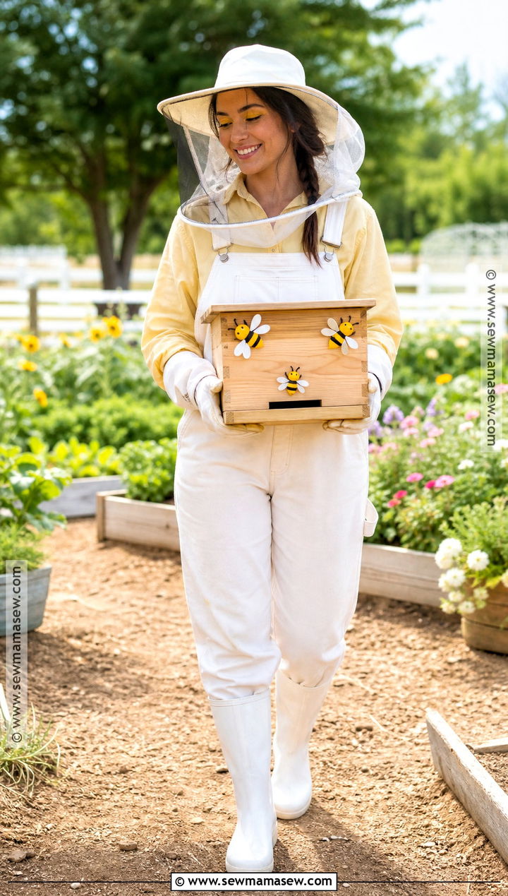 Beekeeper Farmer Costume - 30 farmer costume ideas for women