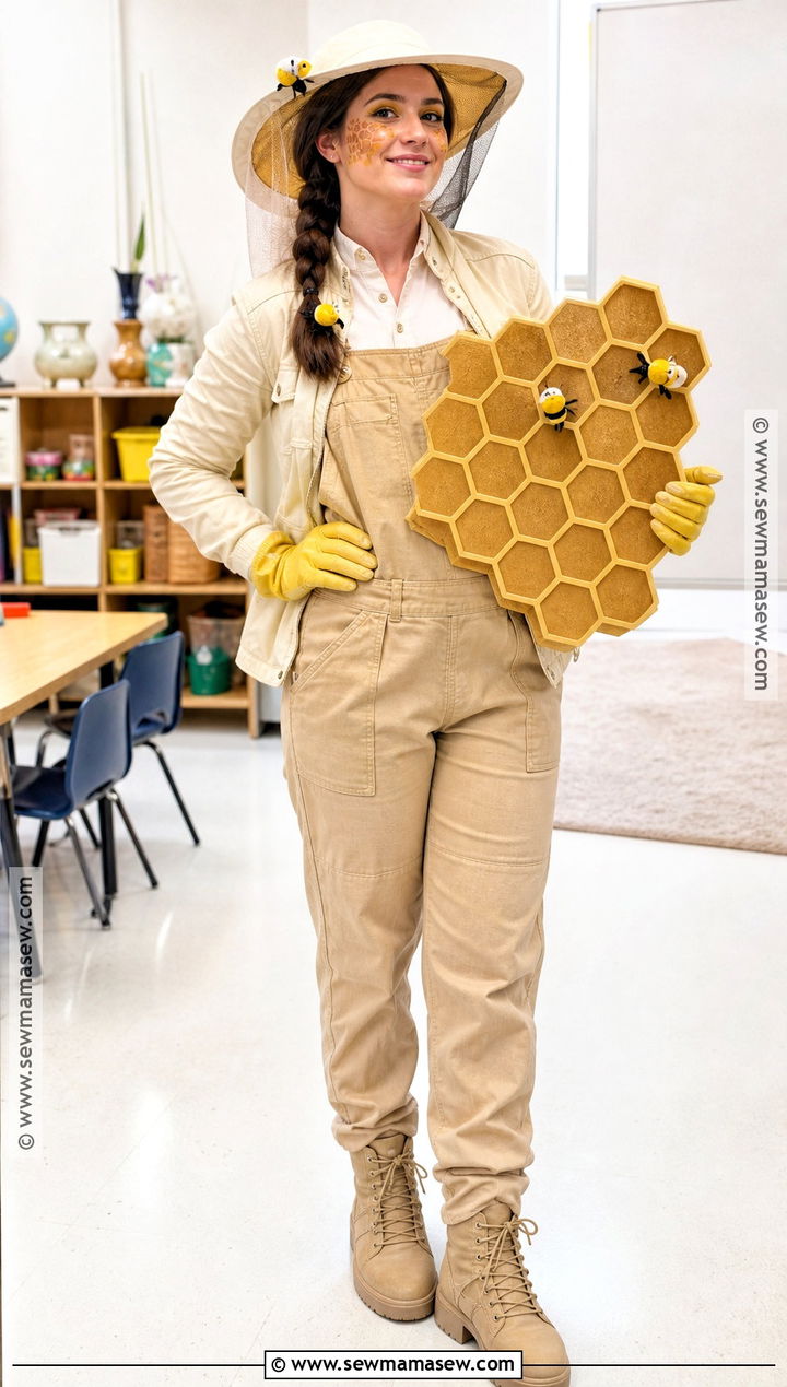 Beekeeper Teacher Costume - 30 teacher costumes for halloween