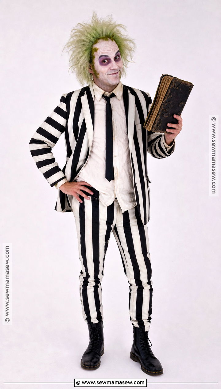 Beetlejuice Costume - 40 men costume ideas