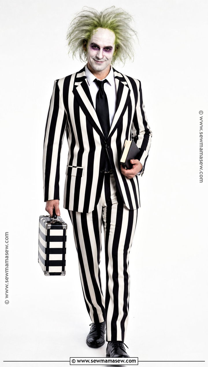 Beetlejuice Costume - 30 easy movie characters to dress up as ideas