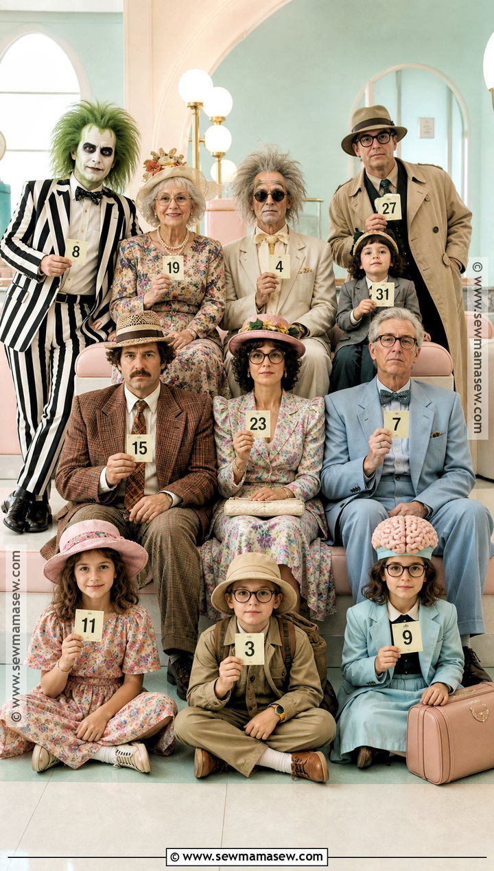 Beetlejuice Waiting Room Family Costume - 30 beetlejuice family costume ideas