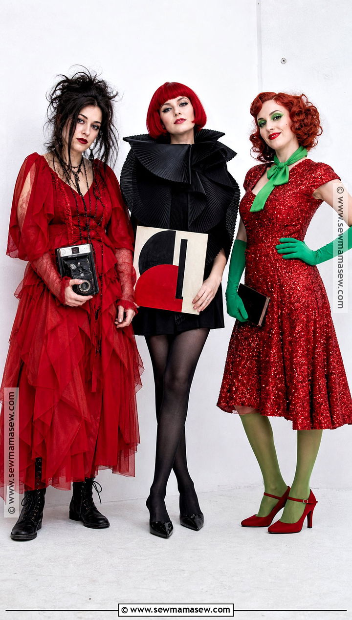 Beetlejuice Women Trio Costume - 35 Trio Halloween Costumes for Women