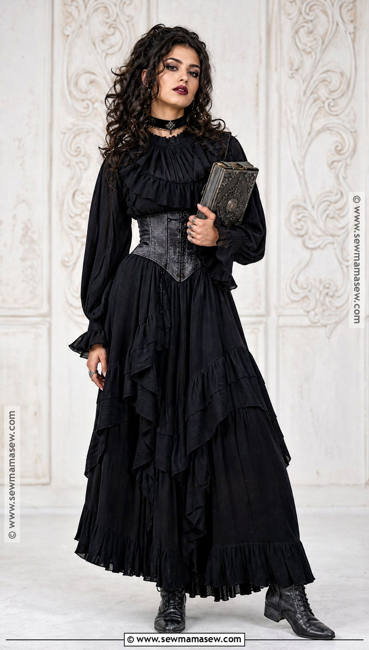 Bellatrix Lestrange Costume With Curly Hair - 35 dark hair halloween costume ideas