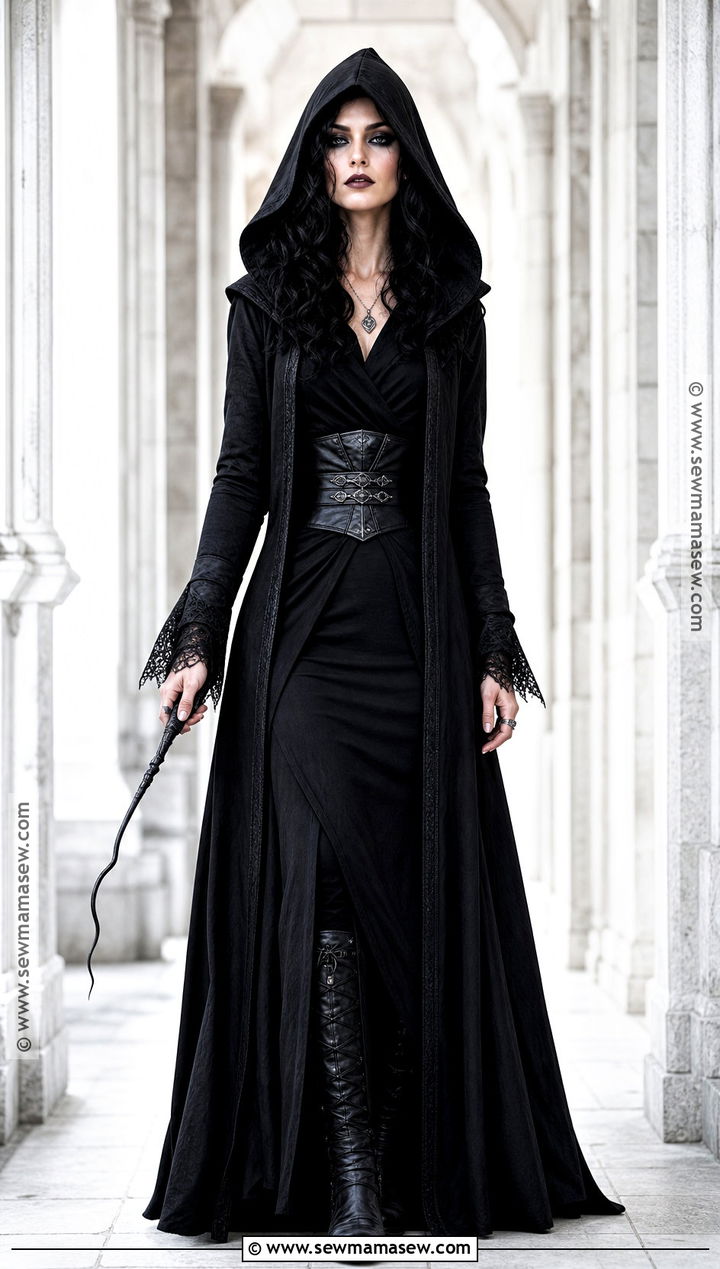 Bellatrix Lestrange Hooded Robe Costume - 40 bellatrix lestrange costume ideas