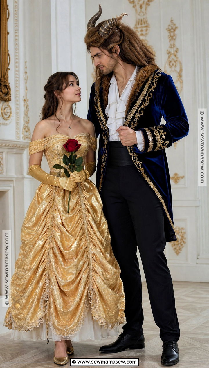 Belle And Beast Costume - 30 disney duo costumes