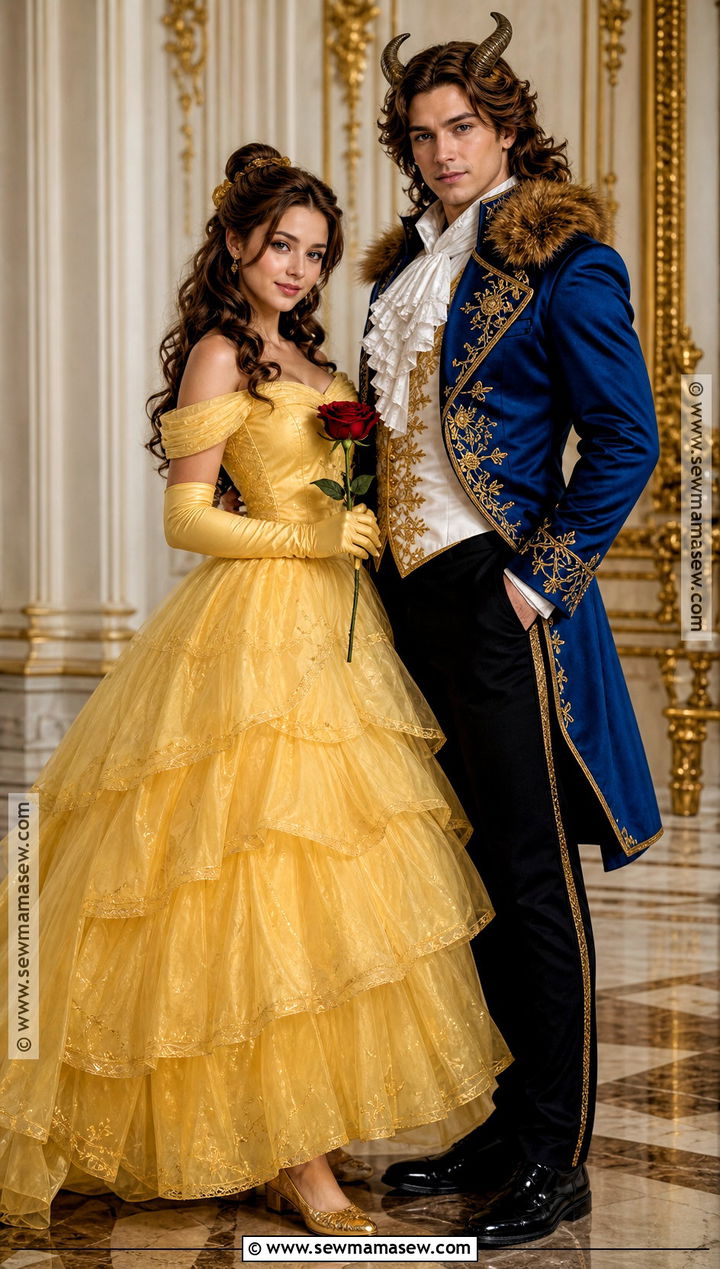 Belle And Beast Couple Costume - 35 best halloween costumes for couples