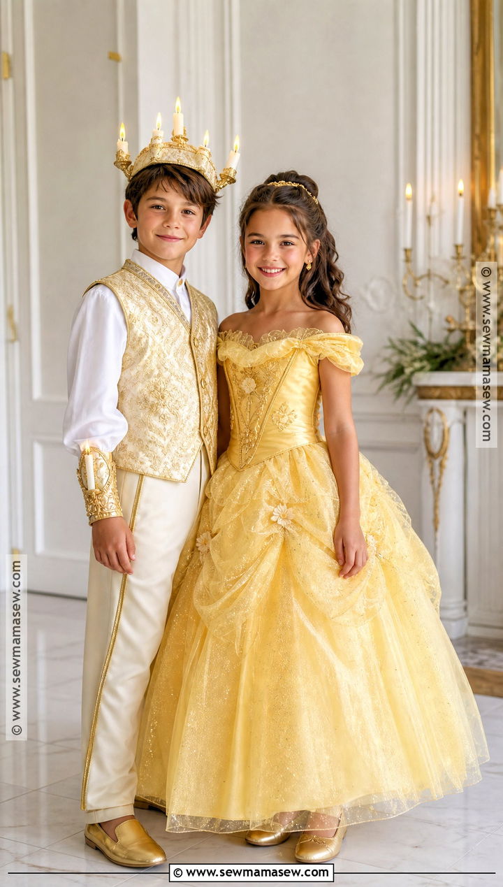 Belle And Lumiere Sibling Costume - 35 brother and sister halloween costumes