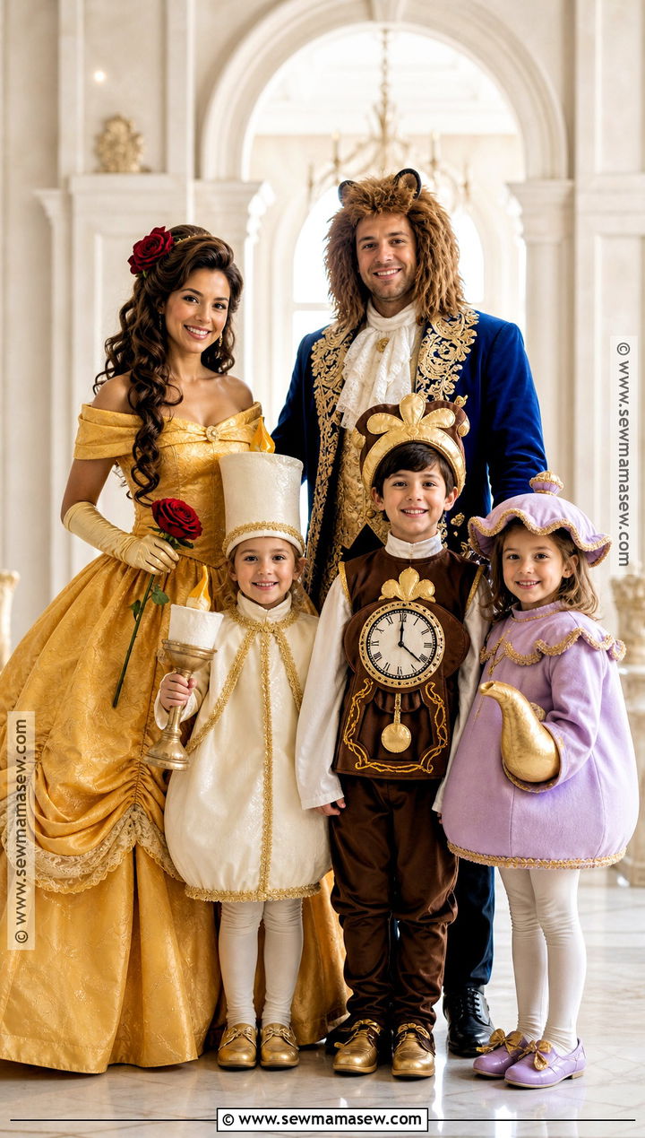 Belle Family Halloween Costume - 45 belle halloween costume ideas