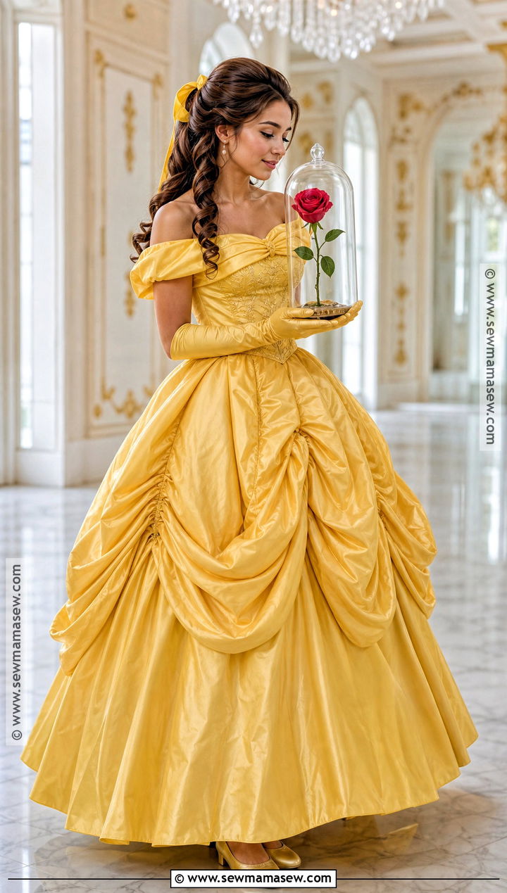 Belle Yellow Princess Costume - 30 costume princess ideas