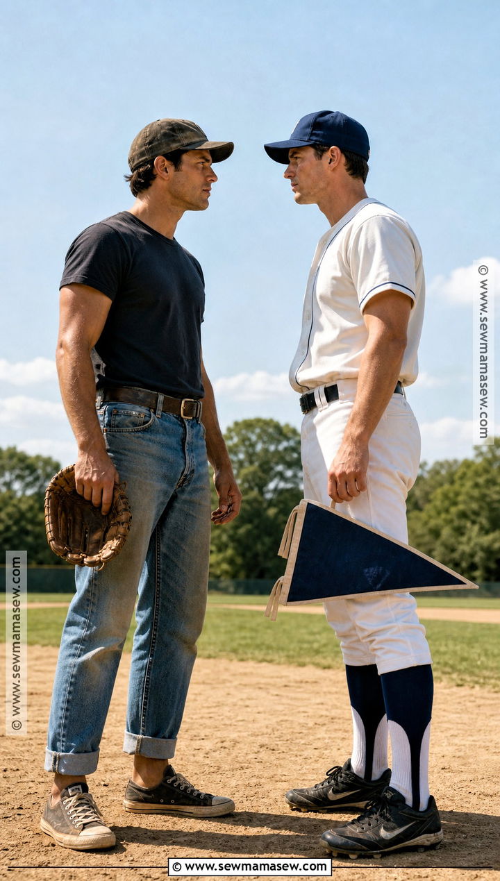 Benny And Phillips Rival Team Costume - 30 Sandlot Couple Costume Ideas